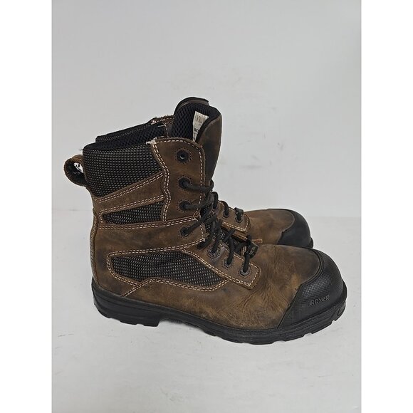 Royer Men's 8''Agility Shieldtex Composite Toe 570GT Work Boot Brown Size 13M - Picture 2 of 8